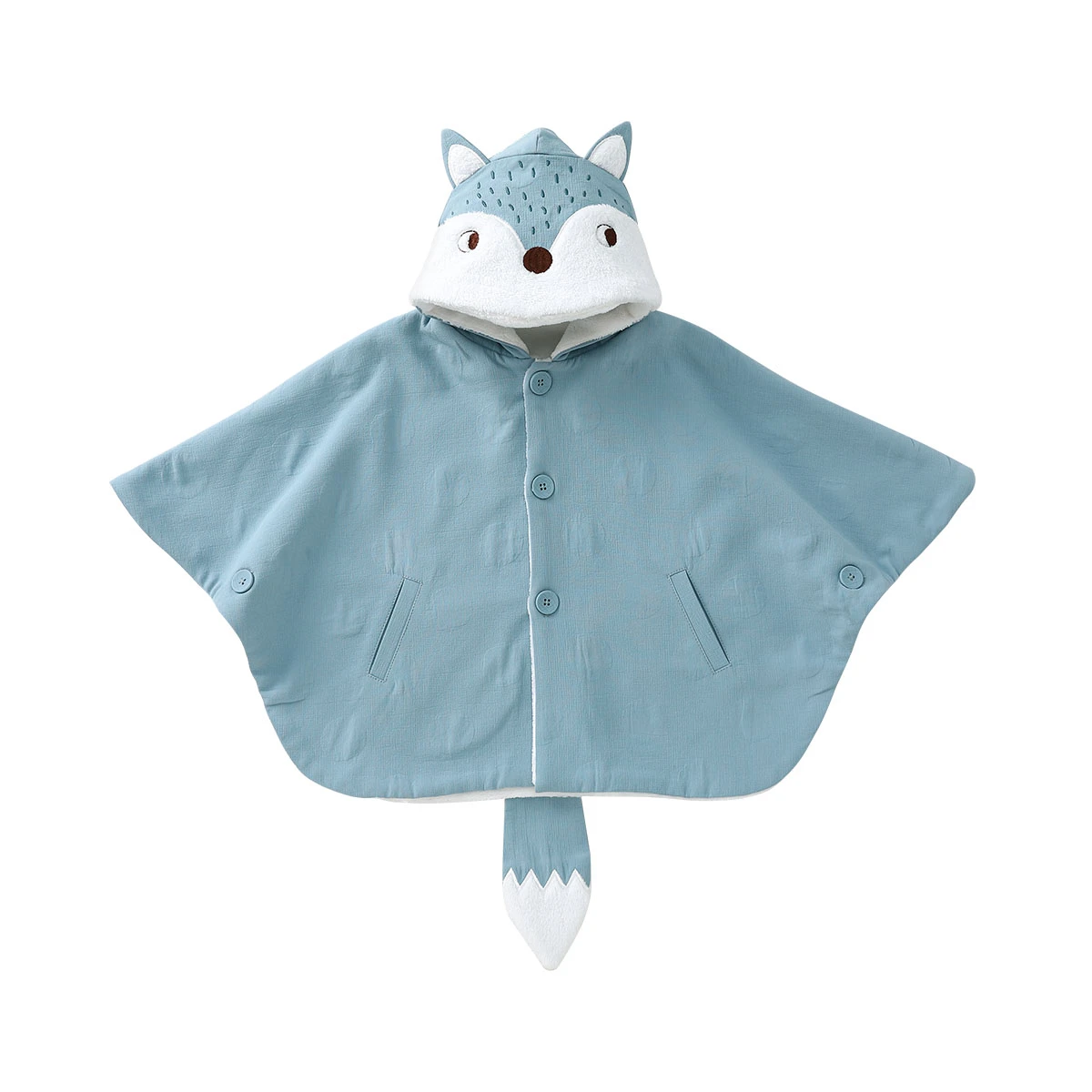 Hooded cape poncho baby Clearance