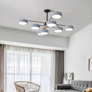 

nordic lustres led wall moon lamp modern led chandelier hanglampen ventilador de techo lampes suspendues nordic decoration home