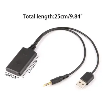 

Car 12V bluetooth Module Adapter Wireless Radio Stereo AUXIN Aux Cable Adapter