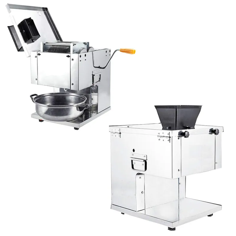

110V 220V Multi-function Meat Cutting Machine Stainless Steel Slicer Desktop Electric Meat Slicer Dicing Machine