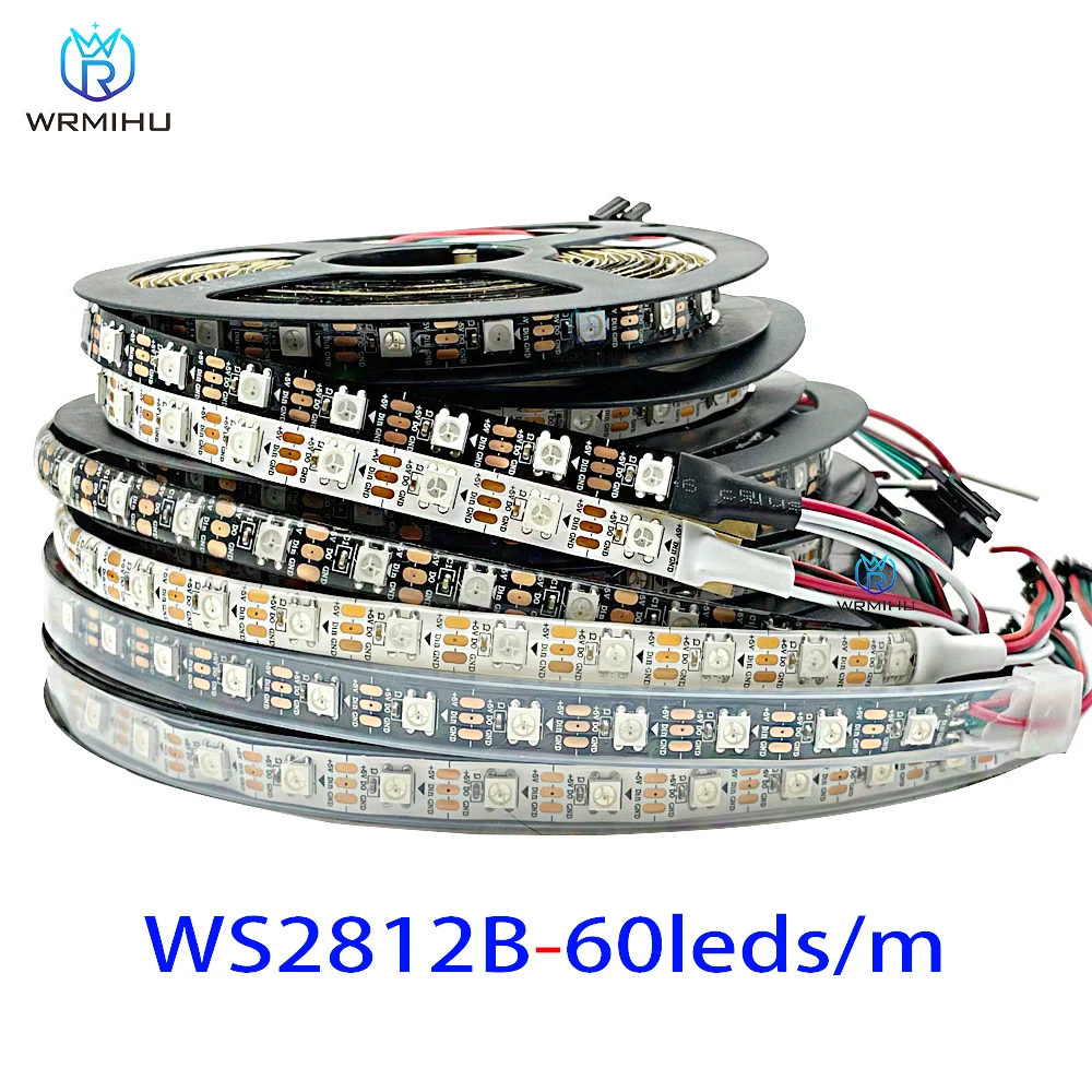 ตัวเลือกสินค้า สายไฟ LED แอดเดรส 5V 5 เมตร ทนทาน IP65 สำหรับตกแต่ง