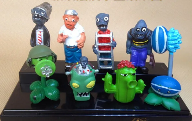 Plant War Zombie 2 Garage Kit Классическая игровая модель 3 S 4 S 5-Generation 8-Decoration