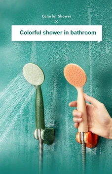 

Household Flower Wine Shower Head Bath Bath Shower Shower Stand Shower Head Hose Hand-held Wash Drop Resistant Shower Dropship