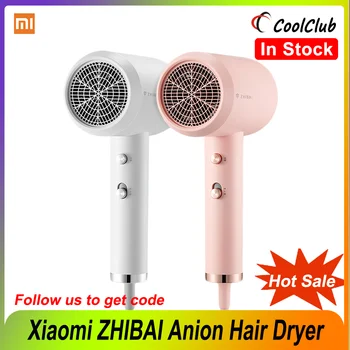 

Xiaomi ZHIBAI Anion Hair Dryer Quick Dry Speed Temperature Adjustable With Heat Protection Portable Dryer For Home Travel