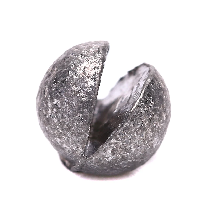 40Pcs 2g Fishing Supplies Of Opening Lead Fish Sinkers Fishing Accessory Tool S1