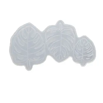 

Tropical Palm Leaf Beach Fondant Resin Silicone Mold Jewelry Making Art Crafts AXYD