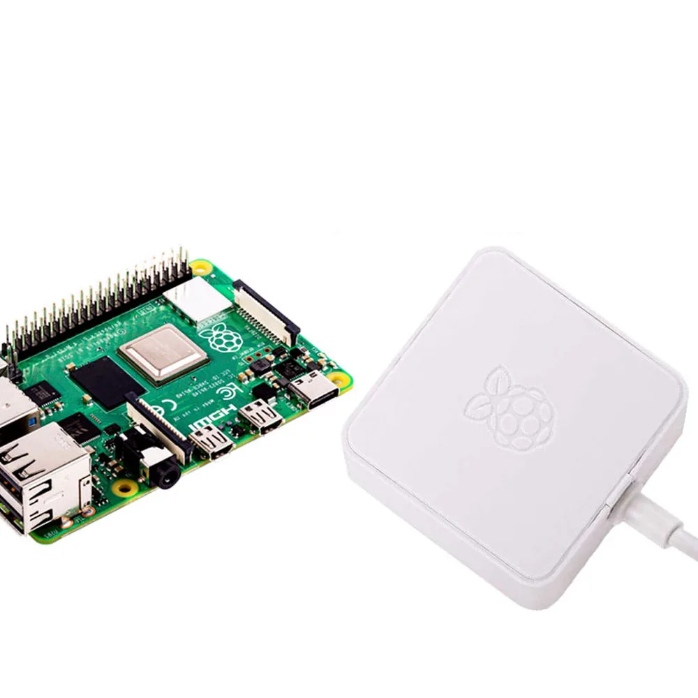 Raspberry Pi 4 Модель B официальный адаптер питания 5,1 В 3 А для Raspberry Pi 4 usb type-C зарядное устройство EU US UK вилка питания