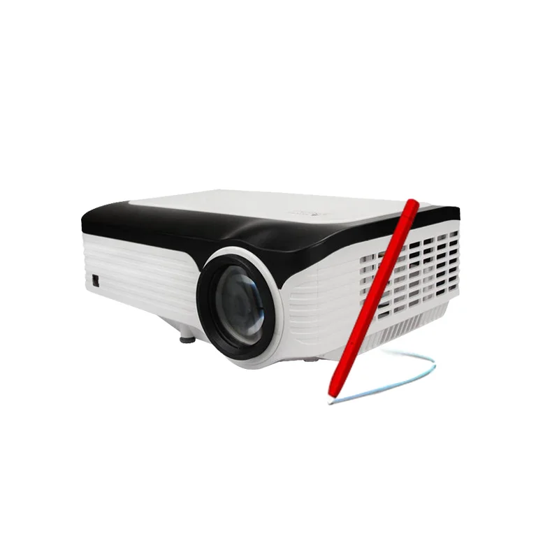 Мини DLP портативный Projetor Android tv СВЕТОДИОДНЫЙ HD 1080p умный проектор домашний кинотеатр 2D до 3D проектор для видео телефона