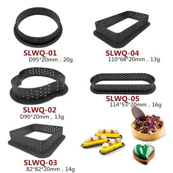 

1pcs Silicone Round Mousse Cake Ring Mold Cookie Cutter Kitchen Baking Tools