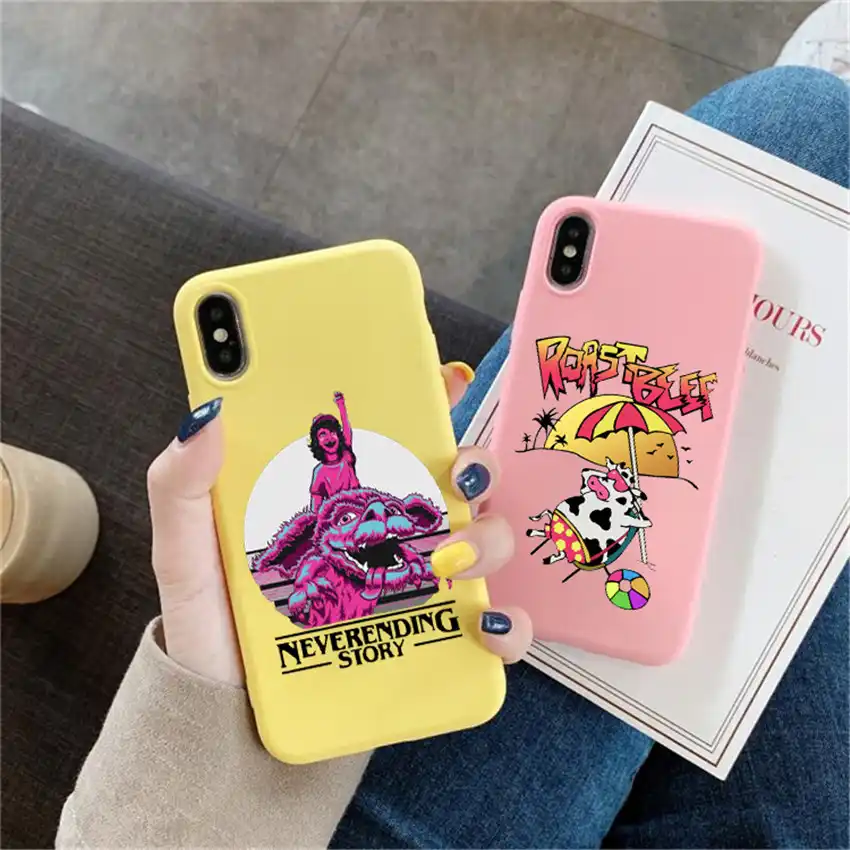 Neverending Story Stranger Things Roast Beef Dustin Phone Case For Huawei P30 P30 Lite P20 Pro P10 Mate 20 Pro Honor 9 10 Lite Phone Case Covers Aliexpress