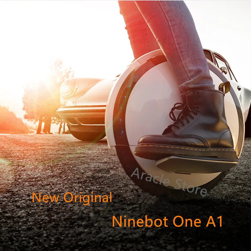 US $372.46 Original Ninebot One A1 Smart Electric Self Balancing Scooter Single Wheel Unicycle Hover Skate Board Support Dual Batteries