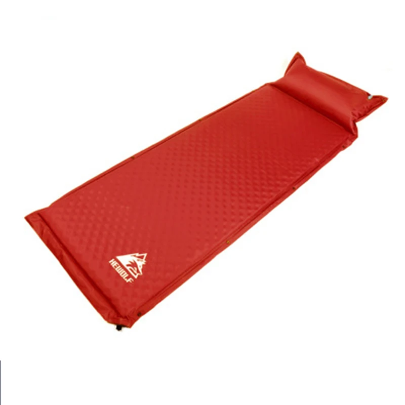 

Outdoor thick 5cm camping mat automatic inflatable cushion moisture-proof tent sleeping mat single automatic pad air mattress