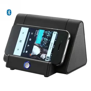 

Intelligent Induction Phone Stand Mini Speaker Audio Amplifier Smart Holder Wireless Portable Gift Magic Unique Outdoor Home