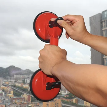 

Industrial Grade Ceramic Glass Suction Cup Double Claw Round Rubber Suction Cup Aluminum Alloy Household