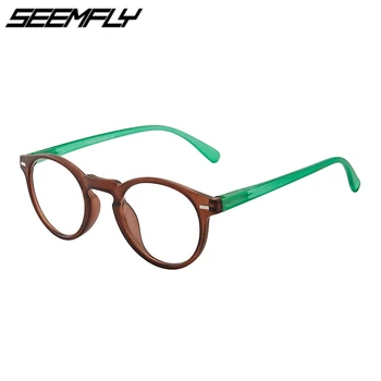 

Seemfly Reading Glasses Men Women Presbyopia Eyeglasses Lightweight PC Retro Spectacle Diopter +1.0 1.5 2.0 2.5 3.0 3.5 4.0 New