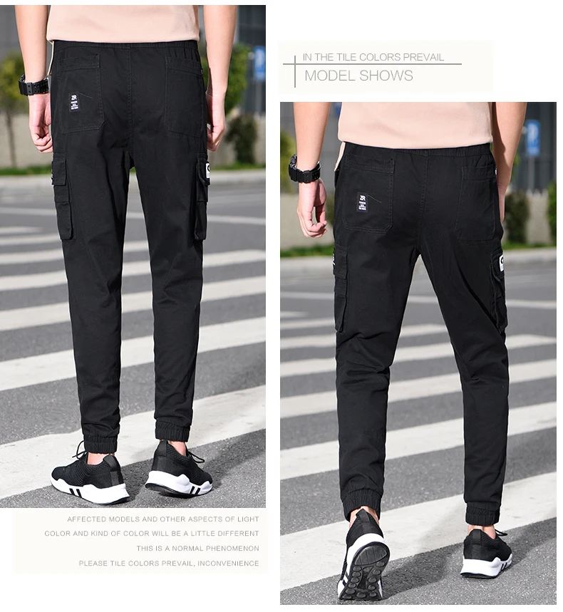 Штаны Для мужчин Stresswear Повседневное штаны Летние тонкие джоггеры calça masculi модные хип хоп Брюки карго Брюки мужские тренировочные брюки spodnie