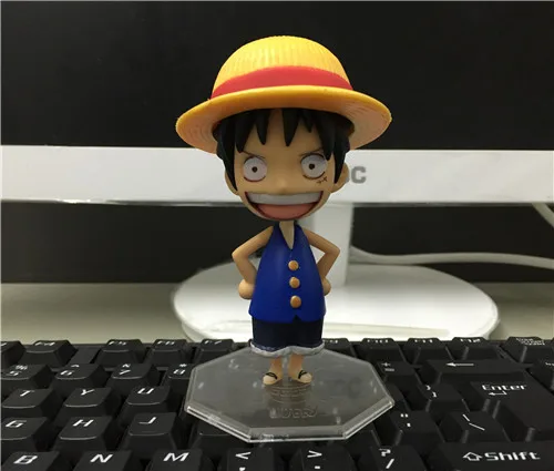 

Gravity Anime Garage Kit One Piece Cute Straw Hat Luffy Three Selectable Color