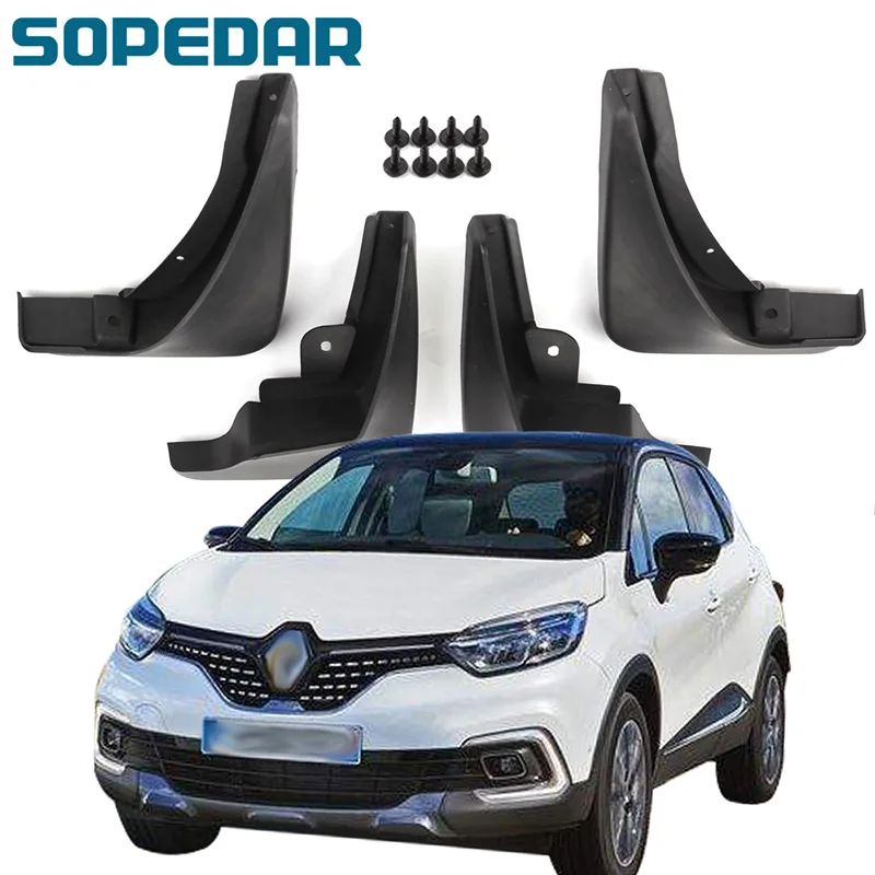 4 шт. передние и задние брызговики для Renault Captur 2018 | Автомобили мотоциклы