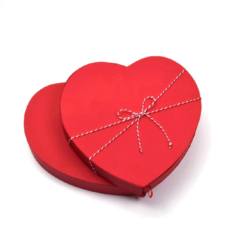 Шоколад в форме сердца подарочные коробки коробка для конфет День Святого Валентина подарок на день рождения бумажная коробка prenssend короб для бумаг картонный bolsas de papel
