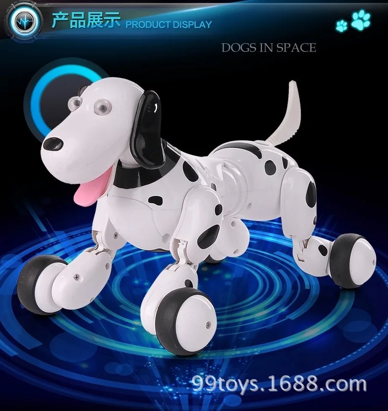 

Intelligent Robot Dog Wireless Remote Control Dog 777-338 Educational Electric tiao wu gou Electronic Pet Dog Play