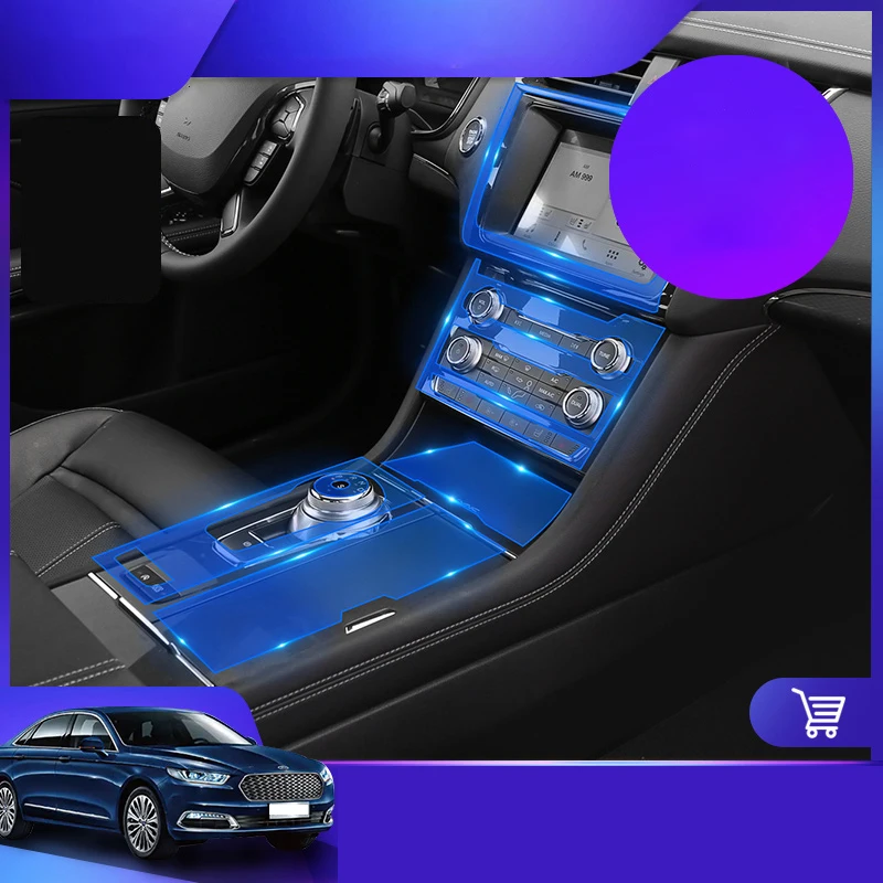 

Lsrtw2017 TPU Car Interior Central Control Film Protective Sticker for Ford Edge Aurus Explorer 2019 2020
