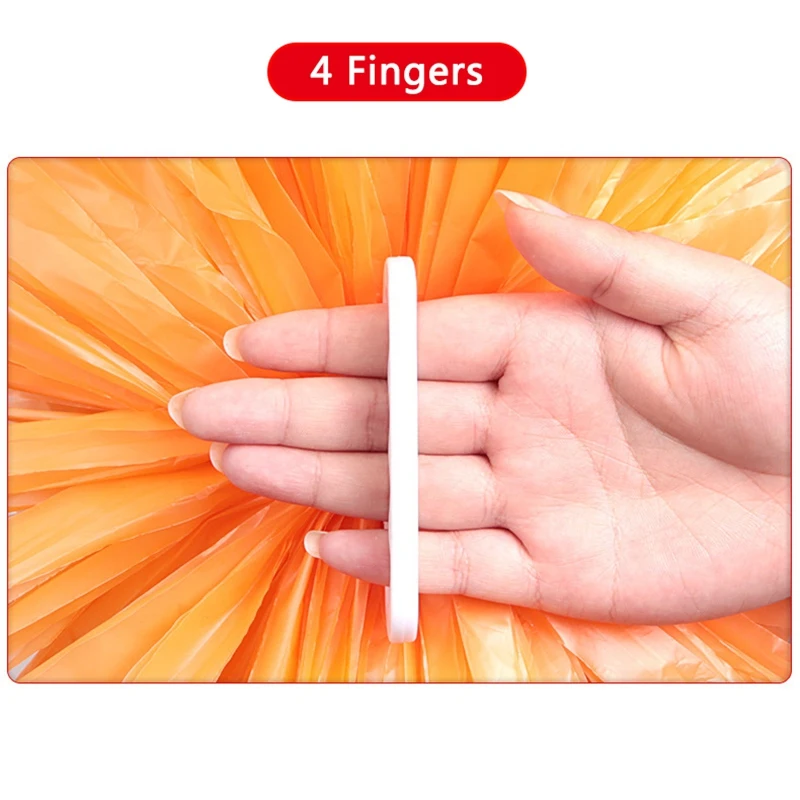 2pcs Cheerleader Pom Poms Cheerleading Flower Ball Metallic Girl Cheering Dance Decorator Cheerleading Pompoms Plastic Handles