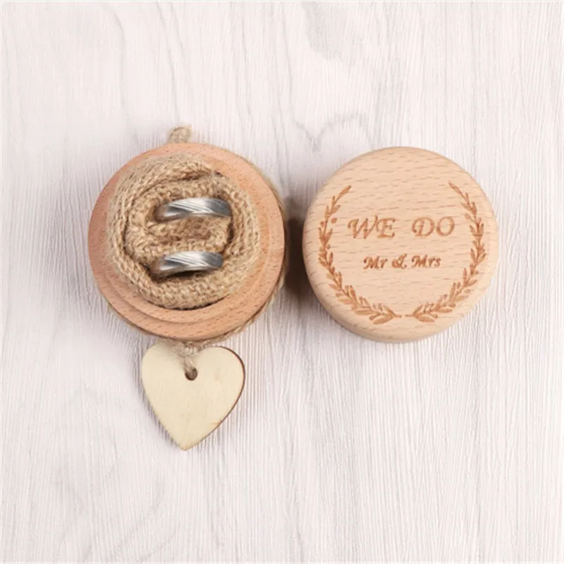 

Wooden Custom Ring Box Wedding/Valentines Engagement Wooden Ring Bearer Box Drop Shipping Wedding Ring Box Holder