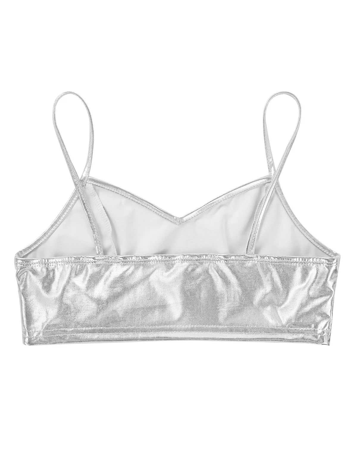 Сексуальный лифчик, бюстгальтер, топ, бикини, топы для женщин, короткий топ, блестящий металлический, на бретельках, короткий топ, бикини, feminino