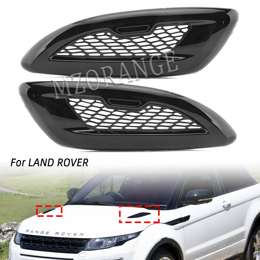 Глянцевый черный капюшон 1 пара решетка вентиляционного - Цена: 6 670,76 руб.