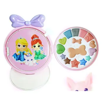 

Girls Makeup Set Princess Cosmetics Make Up Set for Kids Safety Non-toxic Eyeshadow Box Children Kids Cosmetic Makeup Kids Toys