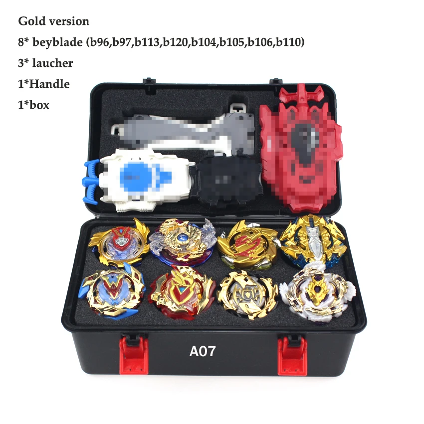 Металлическая коробка для хранения Toupie Beyblades, набор B145, топ Bey blede burst bey 4D с пусковой установкой, Bayblade, игрушки для детей, мальчиков