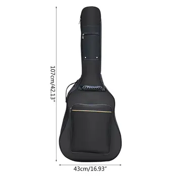 

Cotton Padded Protective Handbag Acoustic Guitar Gig Bag for 41/40/39/38" Guitar PXPF