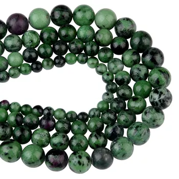 

Chanfar High Quality Natural Rubine Sozite Stone Round Beads For Jewelry Making DIY Bracelet Necklace 6/8/10/12mm Strand