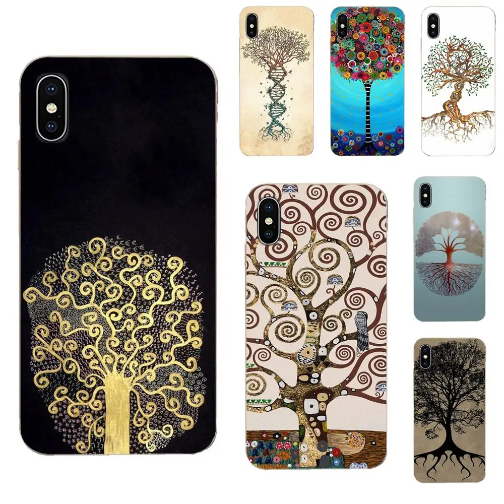 Чехол для Huawei P7 P8 P9 P10 P20 P30 Lite Mini Plus Pro Y9 Prime P Smart Z 2018 2019 Klimt Gustav художественное Дерево
