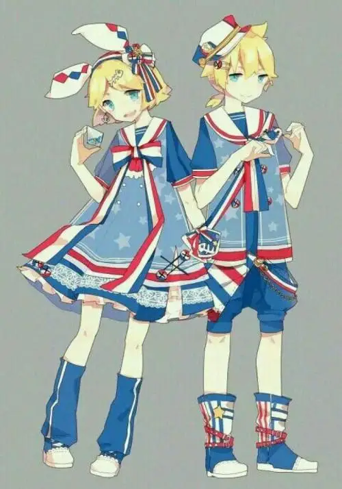 Vocaloid Kagamine Len Rin Copslay костюм Великолепная версия костюм моряка костюмы на Хэллоуин костюм для рождественской вечеринки на заказ