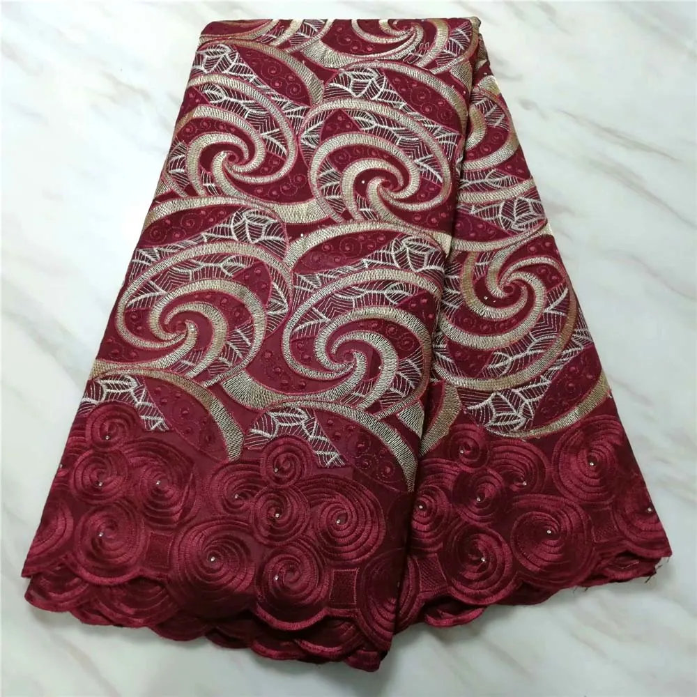 

Hollow Out Swiss Voile Cotton Lace Fabric 2019 African Swiss Voile Lace In Switzerland High Quality Swiss Dry Laces For Party