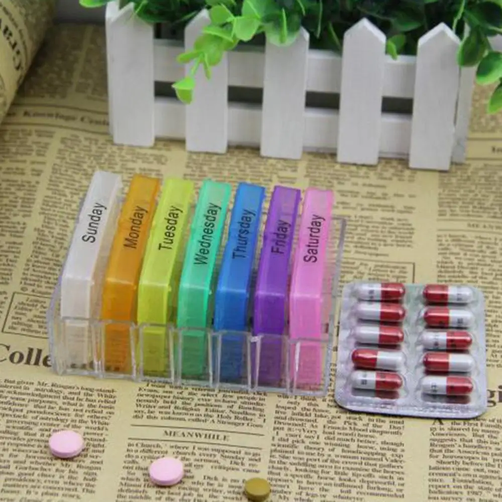 Small Pill Box Portable One Week Sealed Medicine Box 7 Layer Folding Small Pill Case Medicine 1 Small Pill Box Portable One Week Sealed Medicine Box 7 Layer Folding Small Pill Case Medicine 2