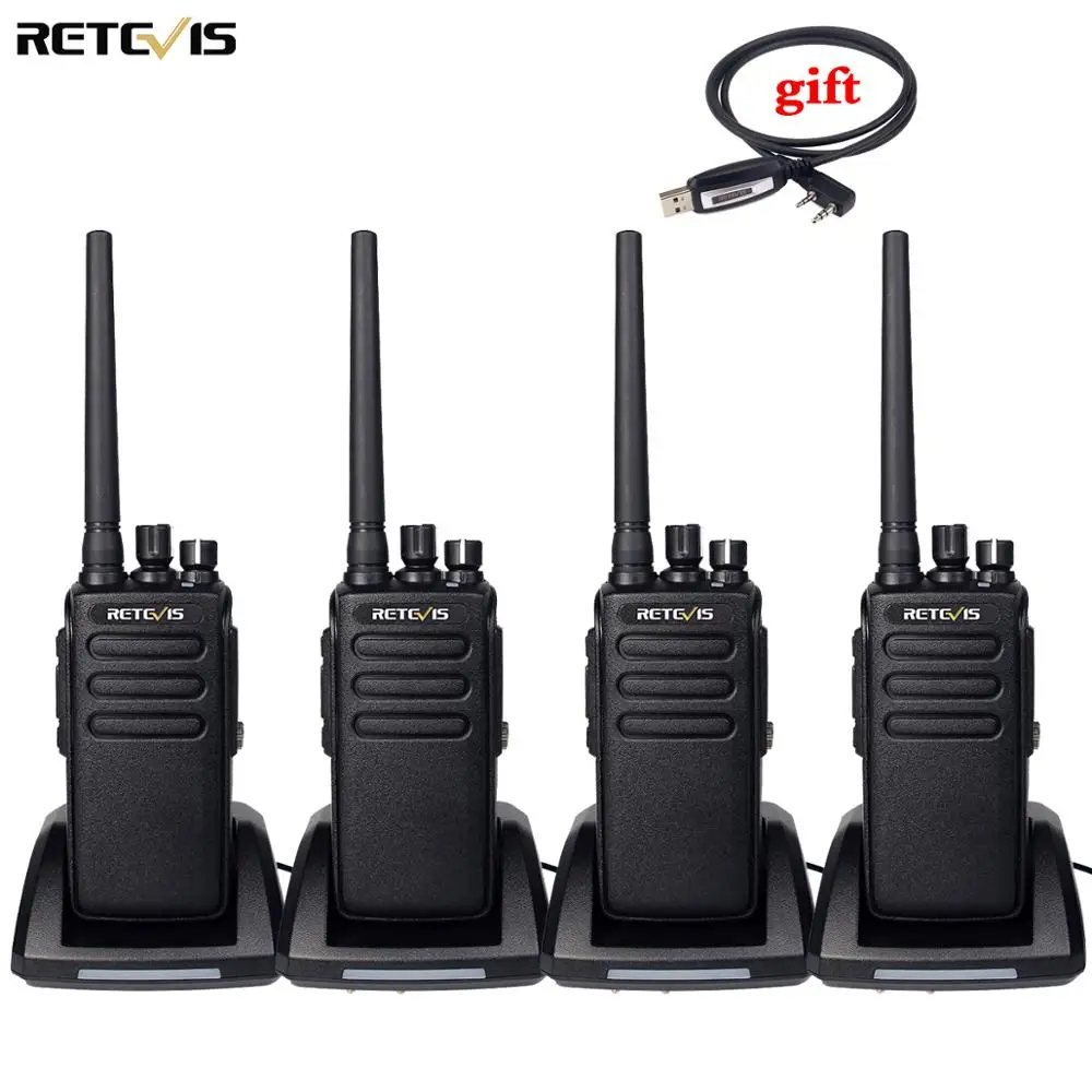 DMR Radio высокомощная цифровая рация 4 шт. водонепроницаемый приемопередатчик Retevis