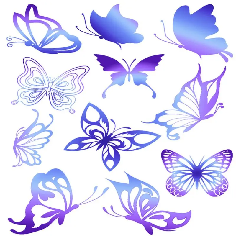 

DIY Crystal Epoxy Filler Jewelry Making 3D Small Fish Butterfly Feather Sticker Handmade Three-dimensional Stickers