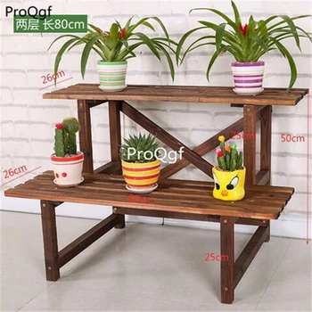 

ProQgf 1Pcs A Set 2 layer 80cm length plant shelf
