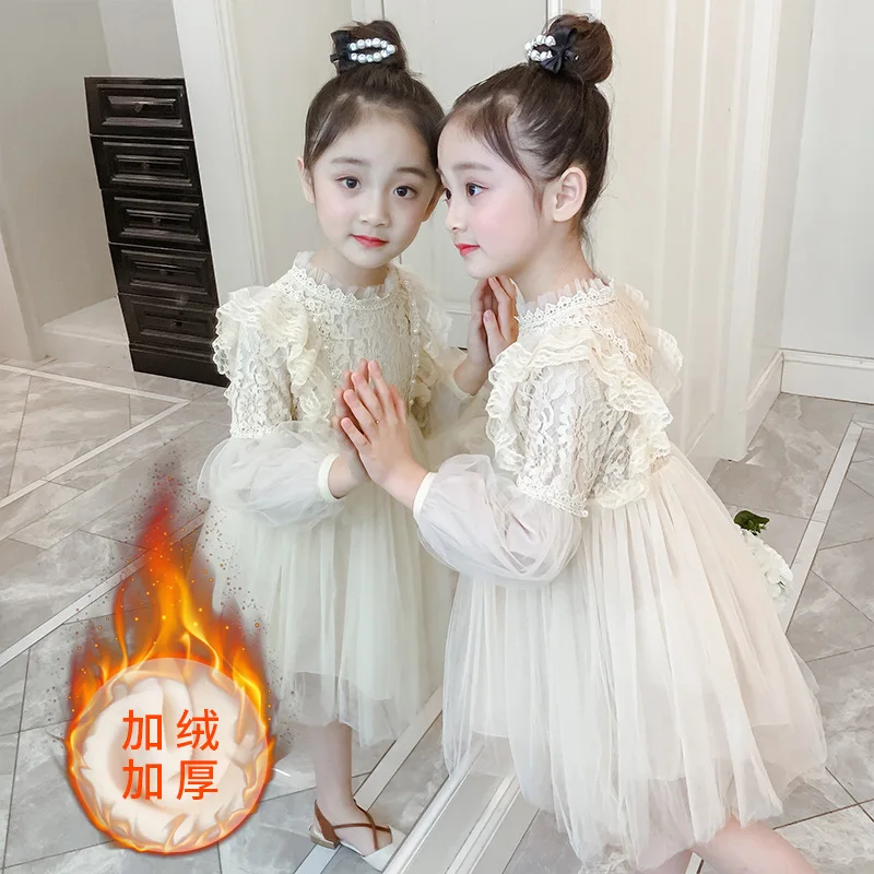 Модный комплект для девочек; сезон осень-зима; одноцветные юбки; костюм принцессы; трикотажный свитер; комплекты одежды; одежда на год; Рождественский наряд