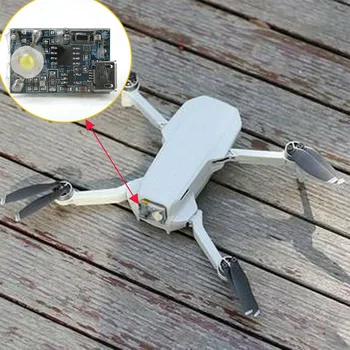 

Drone Accessories Night Led Magic Sticker Durable Plastic Rechargeable Strobe Lamp Navigation Light 130LM 3W For DJI Mavic Mini