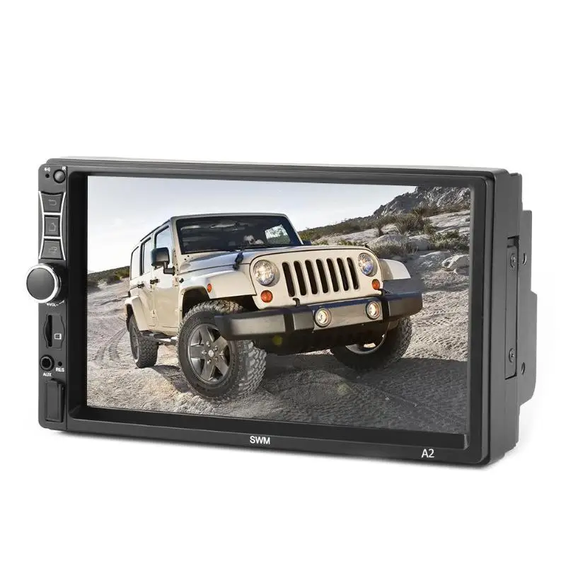 SWM A2 2Din " сенсорный экран Android 8,1 автомобильное радио стерео видео MP5 плеер gps Bluetooth навигация WiFi USB TF MP4 мультимедийный плеер
