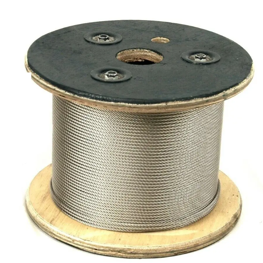 HQ 3MM 316 Marine Grade Stainless Steel Wire Rope Balustrade Decking