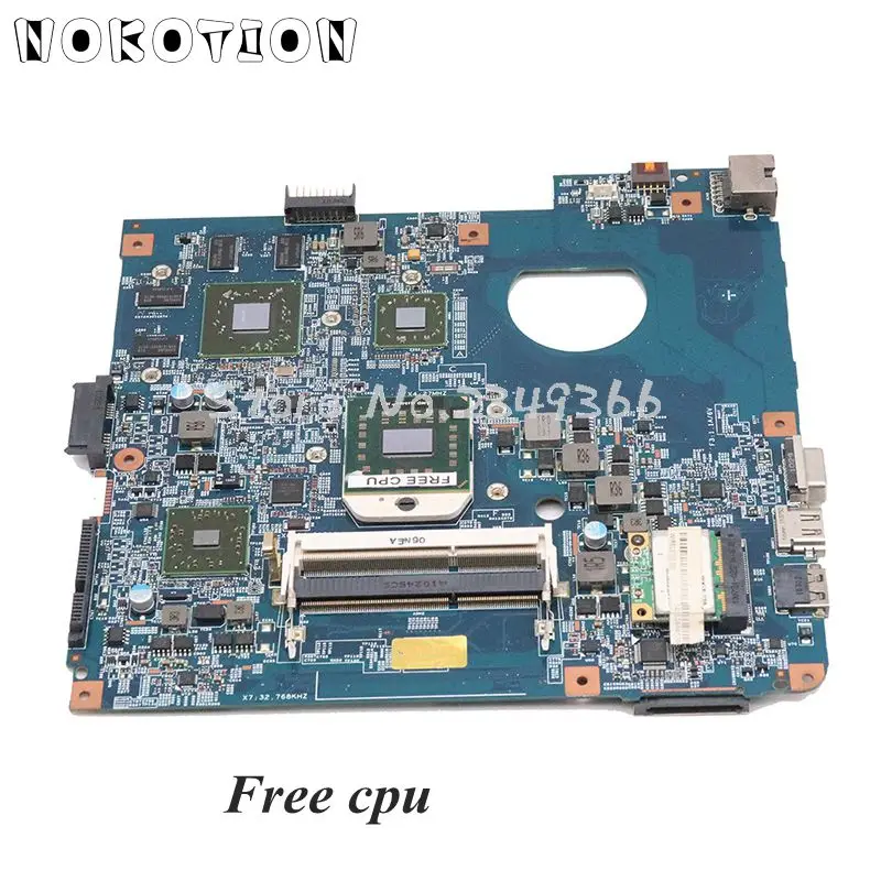 NOKOTION JE40-DN MB 48.4HD01.031 основная плата MBPV301001 для acer aspire 4551 4551G материнская плата для ноутбука HD5650M 1 ГБ Бесплатный процессор