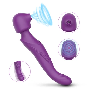 10 Speeds Sucking Vibrator Clitoris Stimulator Clit Nipple Sucker Tongue Vibrators For Women Pussy Licking Toy G Spot Wand Dildo 3