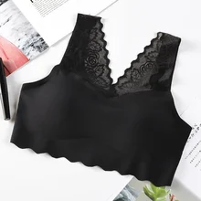 Летний женский кружевной топ, сексуальный топ с v-образным вырезом, женский укороченный топ, сексуальное женское белье