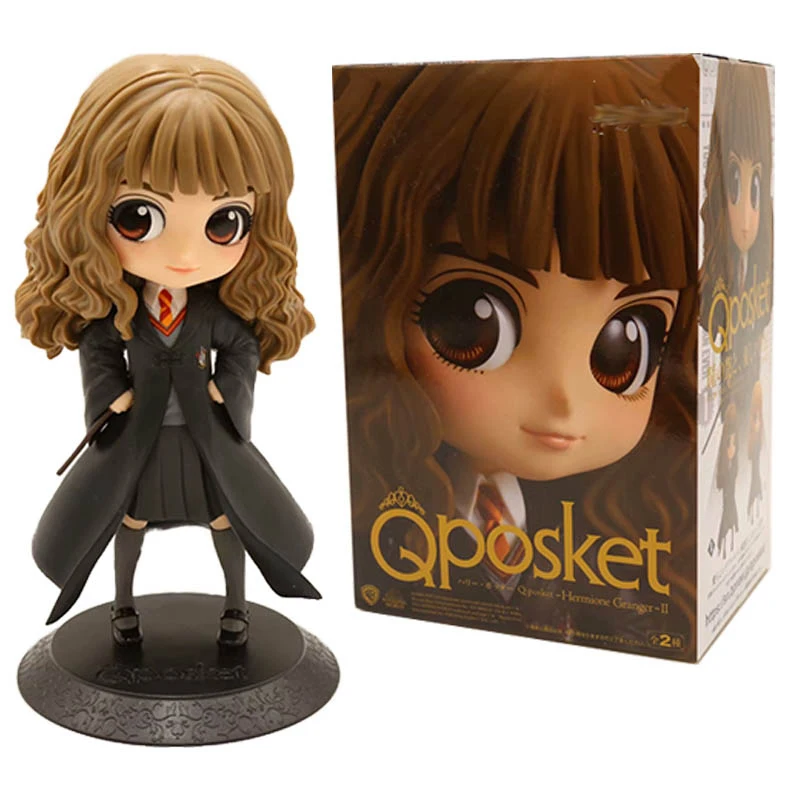 QPosket Big Eyes Potter Snape Granger Weasley Malfoy Newt Action Figure Toy Doll Gift for Christmas