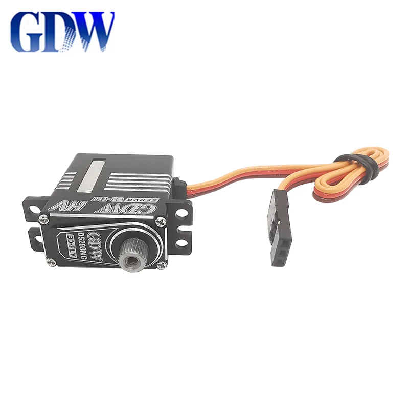 

GDW DS298MG 6.5kg/9.1kg Micro High Torque Robot Servo 30E Fixed-Wing Drone High Performance Fast Digital Servo For RC Airplanes