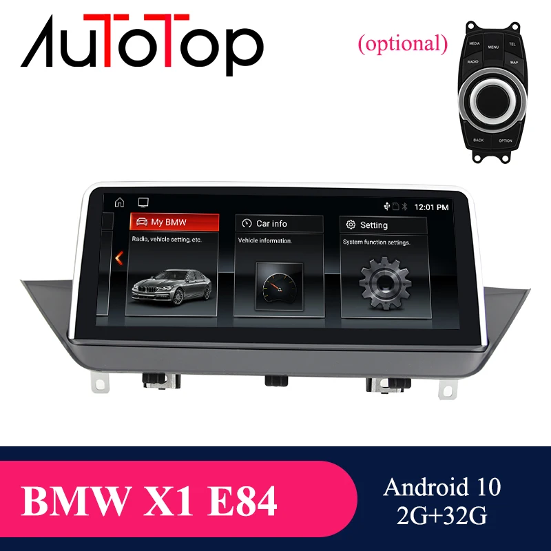 Автомагнитола AUTOTOP E84 Android x1 мультимедийный плеер 10 25 дюйма для X1 2009 ~ 2015 GPS Bluetooth iDrive